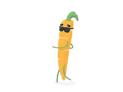 Carrot carrot character design fruits polarfux