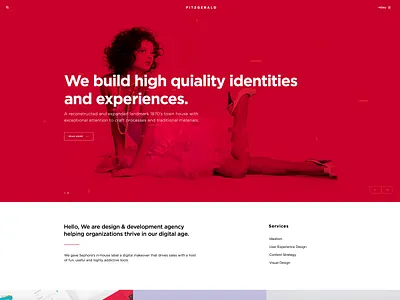 Wordpress Agency Demo agency business minimal small theme ui ux wordpress