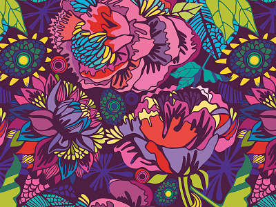 Floral pattern floral flowers marushabelle pattern