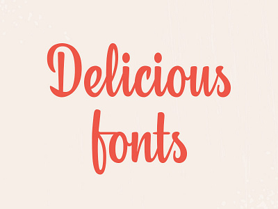 Delicious cute font latin lettering type typeface vishenka