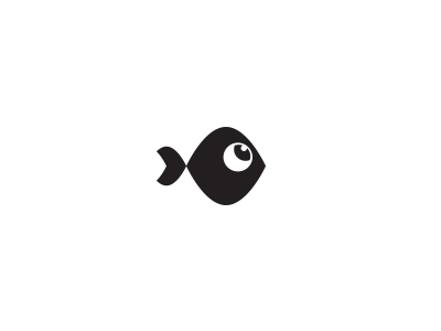 Tuna animal fish logo minimal simple tuna