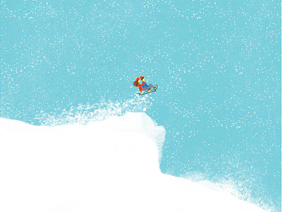 More snow fun illustration snow