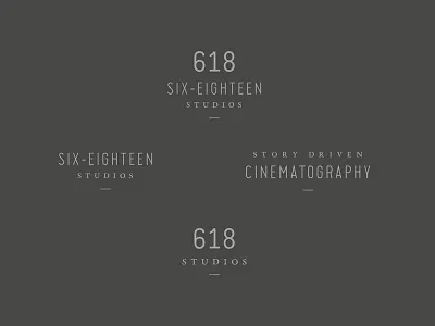Final Branding for 618 Studios