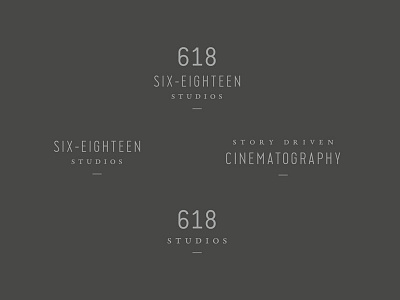 Final Branding for 618 Studios
