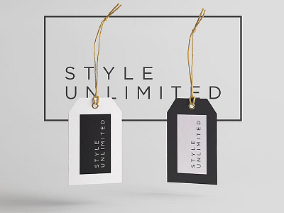 Style Unlimited Identity accessories apparel clothing fashion hangtag shoes style tag