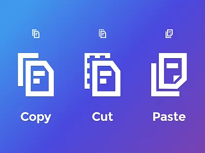 Copy Cut Paste copy cut editor icon icons paste svg
