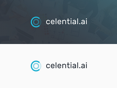 Celential.ai Branding ai brand branding circle logo wordmark