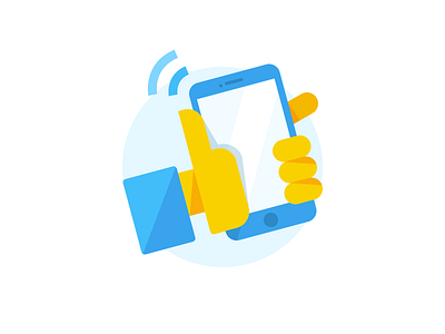 Shake Shake design hand icons illustration phone shake ui