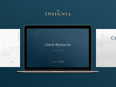 New concept. Insignia finance concierge, corporate site design bank concierge creditcard finance insignia london userflow webdesign wittydigital