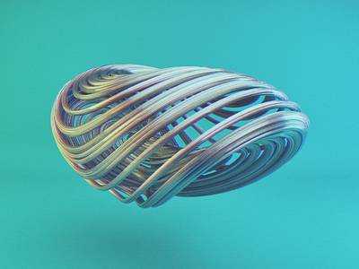 Three Scroll Unified Chaotic System Attractor 3d attractor c4d