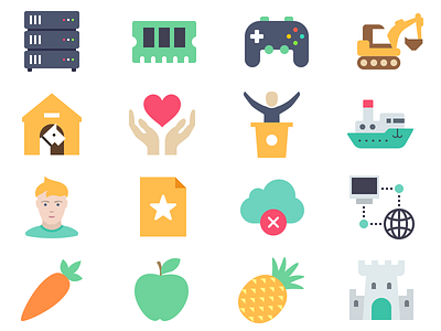 Jetflat 2 flat icojam icons jetflat vector