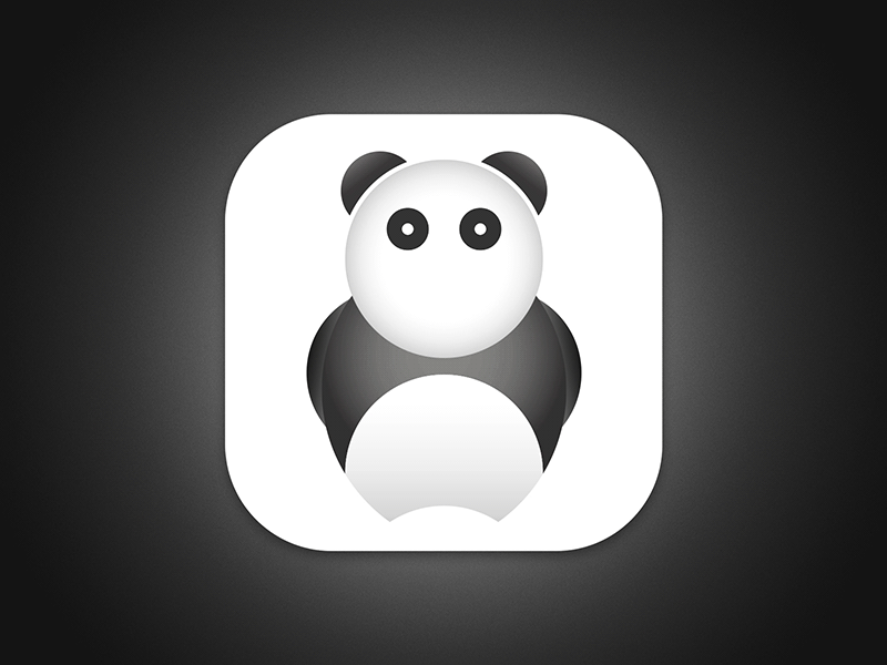 App Icon – Day 05 #DailyUI 5 app daily dailyui icon panda ui ux web website