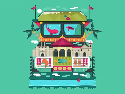 Cebu illustration vector