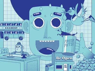 2016 MailChimp Annual Report 90s annualreport duotone mailchimp