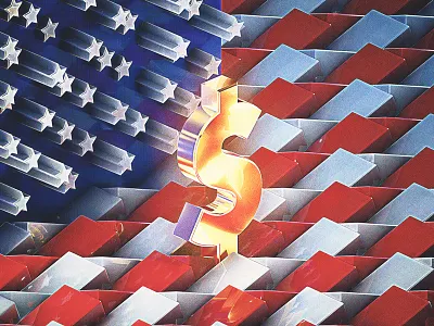 USA Dollar cinema4d dollar economy money photoshop us usa