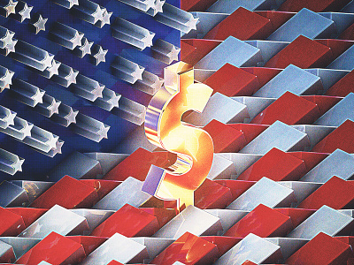 USA Dollar cinema4d dollar economy money photoshop us usa