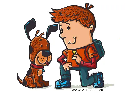 Have a treat! aphabet cartoon childrens colorful comic editorial fun happy illustration kids