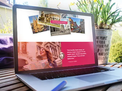 Fais Ta Valise (detail) responsive uiux webdesign