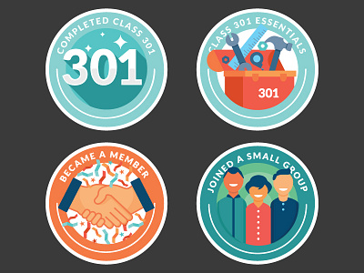 Badges pt. 2 achievements badges church essentials member membership small group toolbox