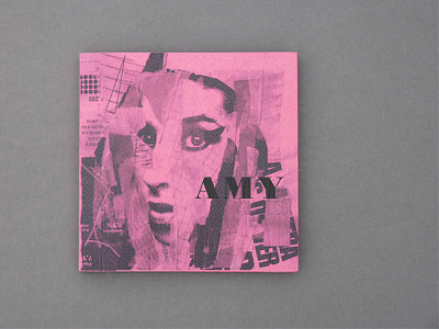 Amy amy winehouse arte de tapa cd collage design fadu gabriele grunge handmade musica