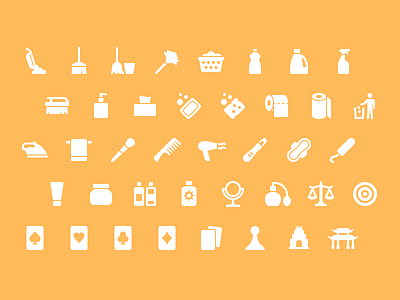 Parakeet Primaries 1.12 cleaning household icon icons ios parakeet personal primaries set stock vector