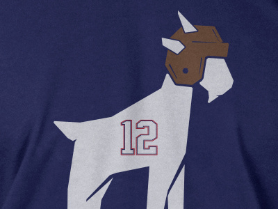 G.O.A.T. brady football helmet patriots quarterback screenprint shirt tom brady vector
