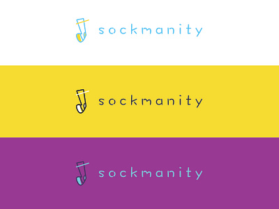 Sockmanity Logomark barnding insanity logo logomark sock socks for humanity