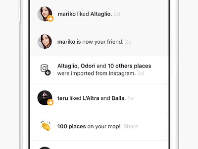 Mapstr - Social Activity activity ios mapstr notifications