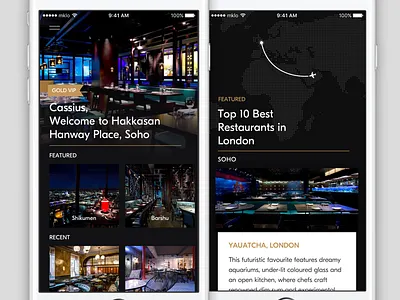 VIP Restaurants fff gold hire ios london mikleo osx posh restaurants startup vip