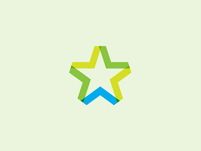 Unused mark for a Veteran's Assistance Program branding color design hope mark star