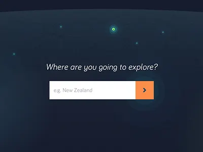 Destination Finder explore find form planet search select world