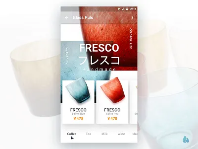 Social Shopping App handcraft shopping ui ux