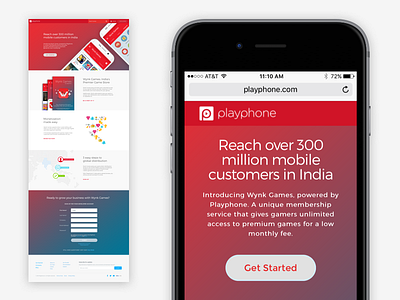 Wynk Games html mobile responsive ui ux web