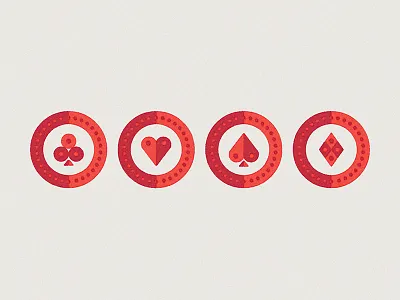 Suit Icons cards clubs diamonds hears icons poker chips spades suits texture