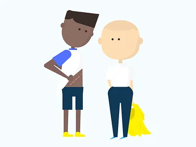 you are not alone app cancer coping illustration kids onboarding shot sick