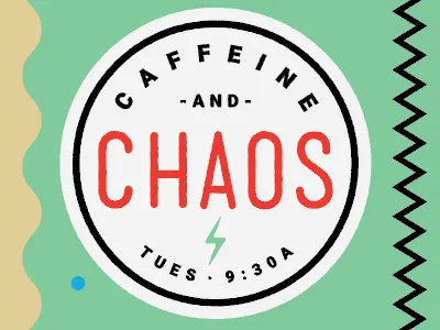 Caffeine and Chaos caffeine chaos logo