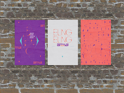 Hip&Hop cosgaya design fadu festival graphic design hiphop music poster respect type typography