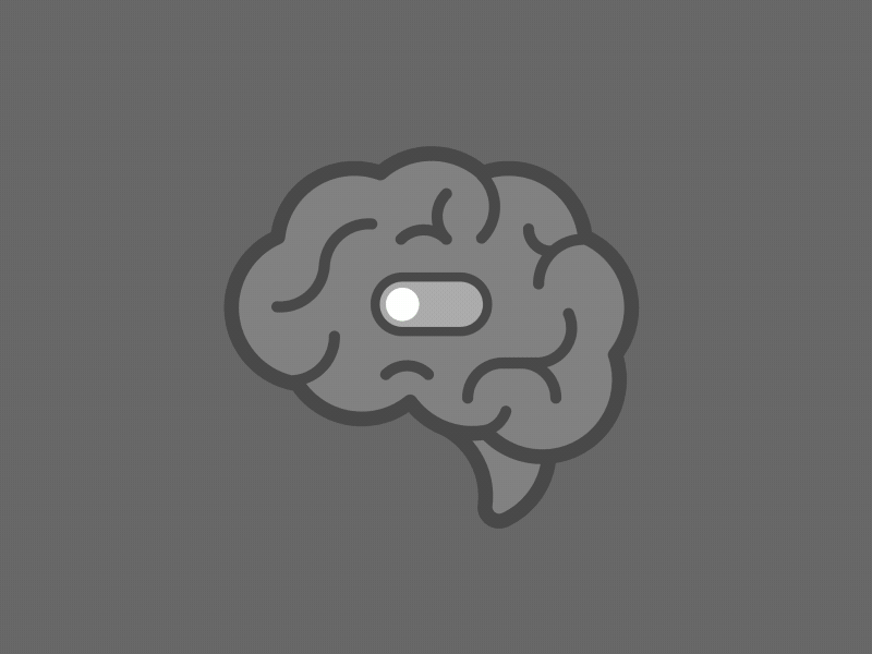 On/Off Switch — Daily UI #015 015 animation brain dailyui design onoff switch ui