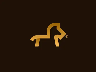 Horse Inc. brand branding design horse logo typo