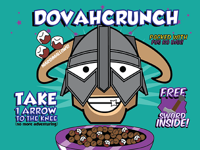 DovahCrunch box cereal skyrim