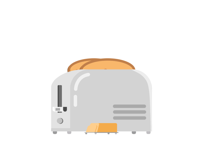 Toaster by Jeff Wang on Dribbble