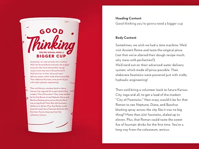 Cup Copy branding content copy copywriting storytelling