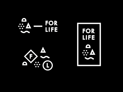 For Life Juice Branding ballasiotes branding packaging patterns seattle typography