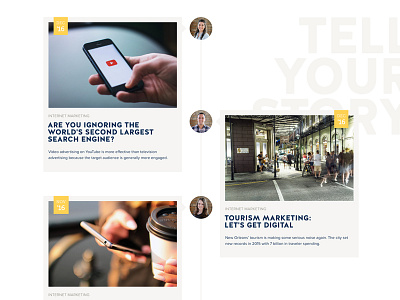 Legnd | Blog Page blog blog design blog layout marketing web design website