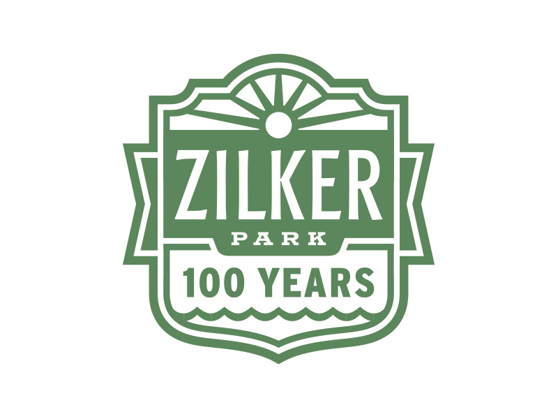 Example of Zilker Park 100 Year Anniversary Logo