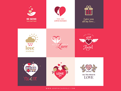 9 Free Valentine Cards in Vector Format 2017 valentine card valentine greeting card
