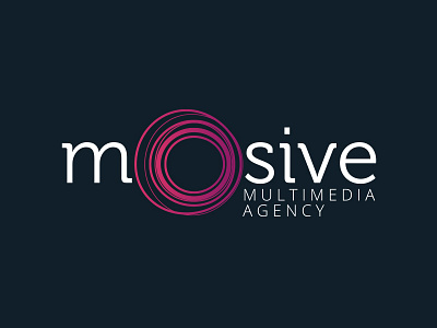 Mosive agency logo logotype multimedia multimedia agency