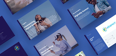 ebankIT – Brand Book Redesign for a Human-Centered Fintech brandbook branding editorial fintech graphicdesign