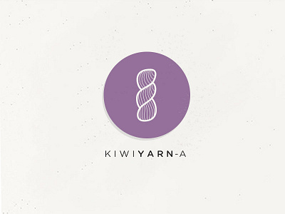 KiwiYarn-a logo Concept for a small site craft kiwi logo yarn