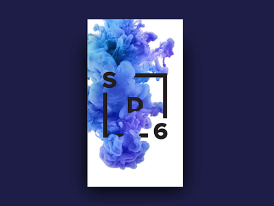 Project promo graphic branding color colour ink logo